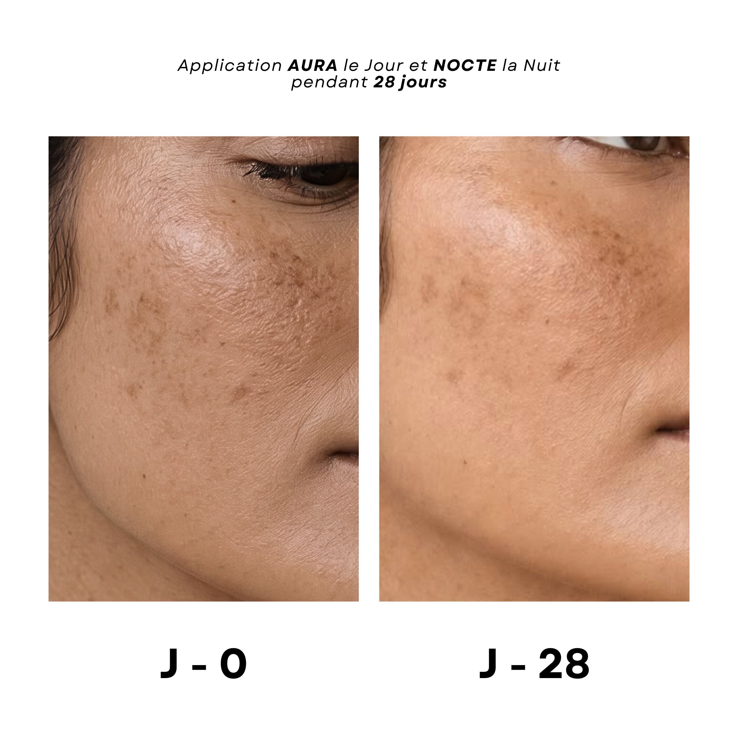 AURA + NOCTE Duo, complete anti-aging routine, Day and Night